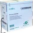 GENESIS CABLE 50071108 RGRG6/U QUAD SHIELD, PULL-BOX, BLACK