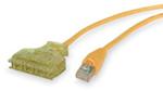HUBBELL 6119PCL5 P-CORD CAT6 6-110/RJ45 YL 5FT