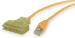 HUBBELL 6119PCL7 6110 SYS P-CORD CAT6 6-110/RJ45 YL 7