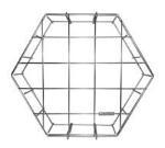 VIKING CL-WGA16 16in. Analog Clock Wire Guard - High quality product image showing VIKING CL-WGA16 16in. Analog Clock Wire Guard details and features