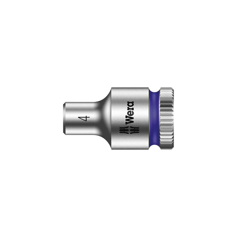WERA 05003501001 Zyklop 1/4 INCH Drive Metric Socket - 4mm
