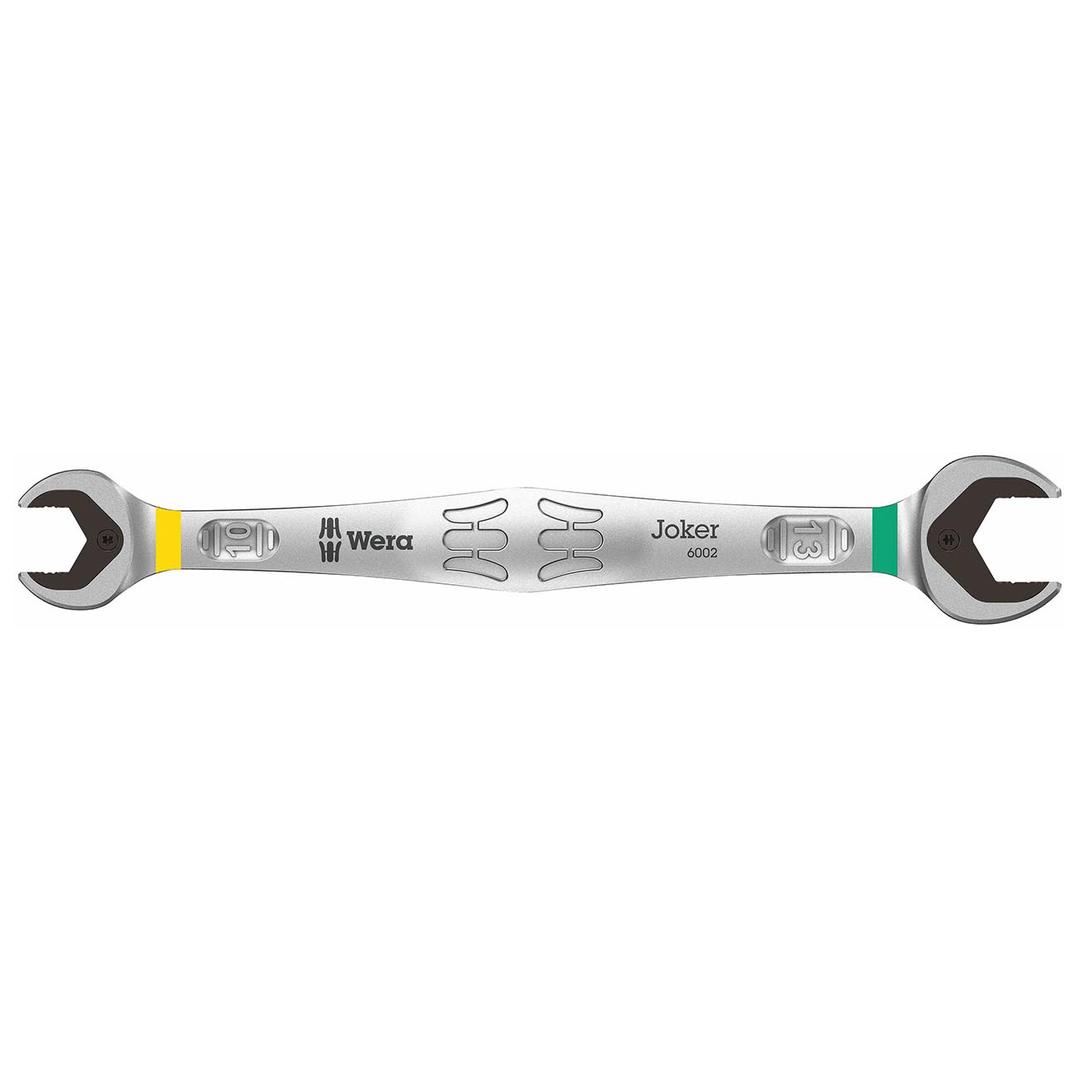 WERA 05003760001 6002 Joker 10mm/13mm Double Open-Ended Wrenches - The Twister Group Tools product