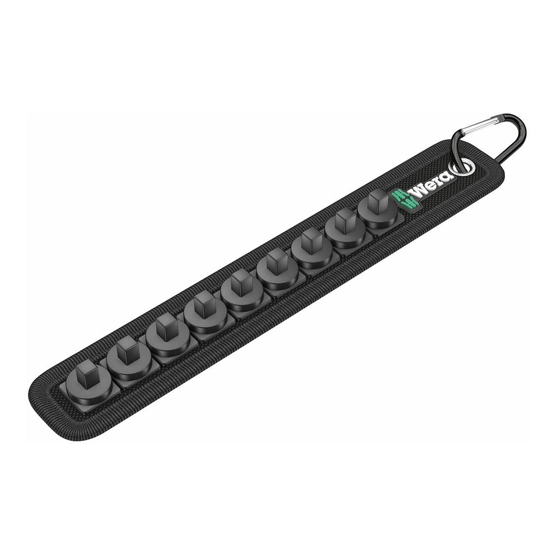 WERA 05003891001 Belt-A (Textile Belt) 9 location for 1/4 INCH Sockets (unloaded) - The Twister Group Tools product