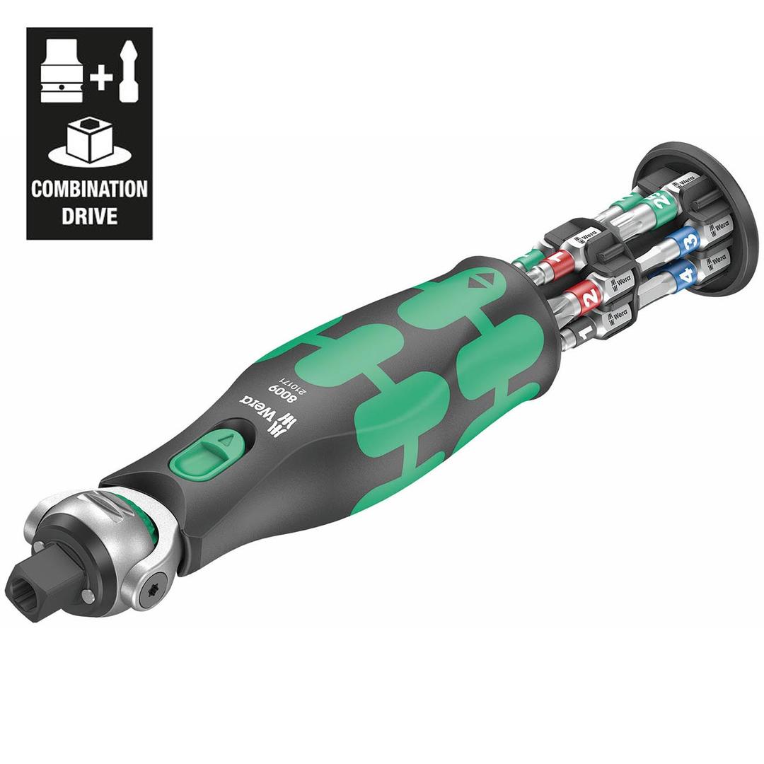 WERA 05004280001 Zyklop Pocket Set 1 - Compact Pocket Ratchet (13 piece) - The Twister Group Tools product