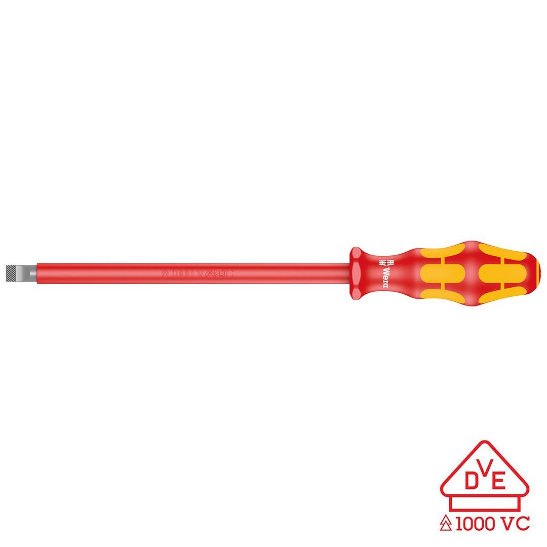 WERA 05006140001 Screwdriver: Insulated Slotted 1.6mm x 10mm (With Lasertip) - The Twister Group Tools product