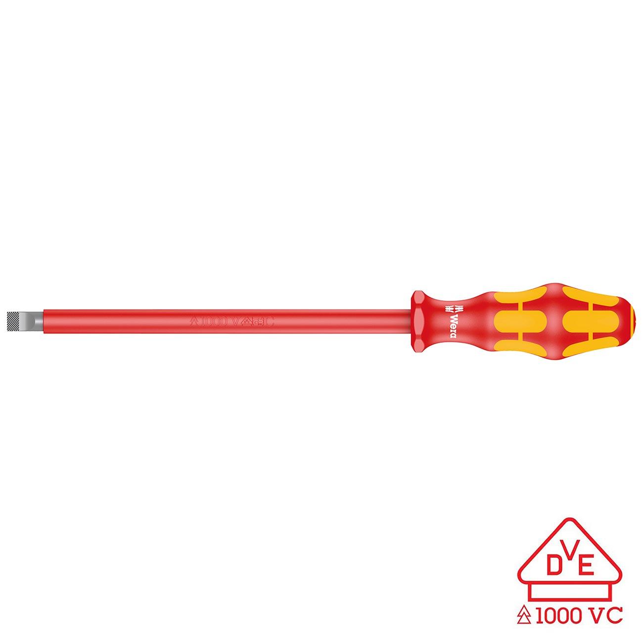 WERA 05006140001 Screwdriver: Insulated Slotted 1.6mm x 10mm (With Lasertip) - High quality product image showing WERA 05006140001 Screwdriver: Insulated Slotted 1.6mm x 10mm (With Lasertip) details and features