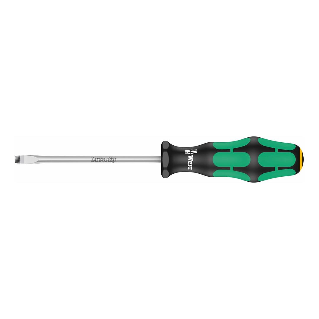 WERA 05007621001 Screwdriver: Slotted 6.5mm x 200mm (With LaserTip) - The Twister Group Tools product