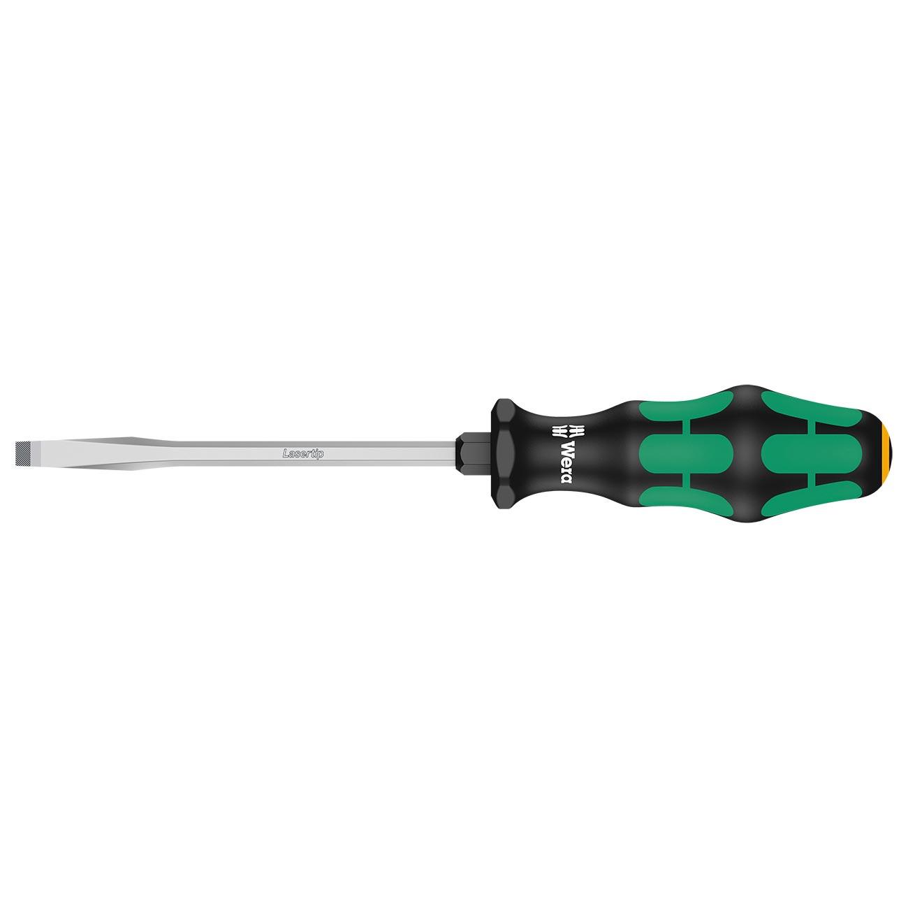 WERA 05007674001 Screwdriver: Slotted 6.5mm x 125mm (With LaserTip) - High quality product image showing WERA 05007674001 Screwdriver: Slotted 6.5mm x 125mm (With LaserTip) details and features