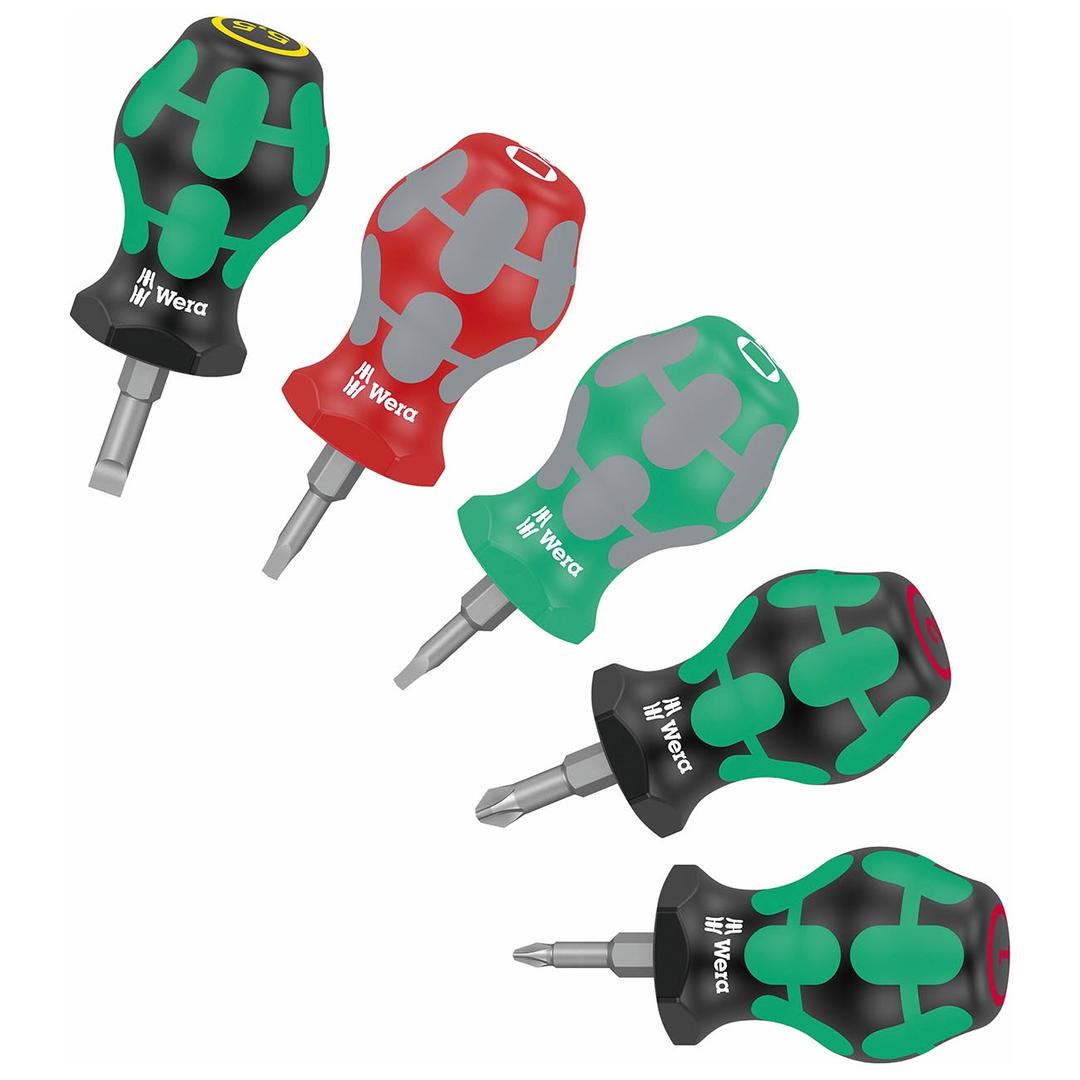 WERA 05008872001 Stubby Set Screwdriver set (5 piece set) - The Twister Group Tools product
