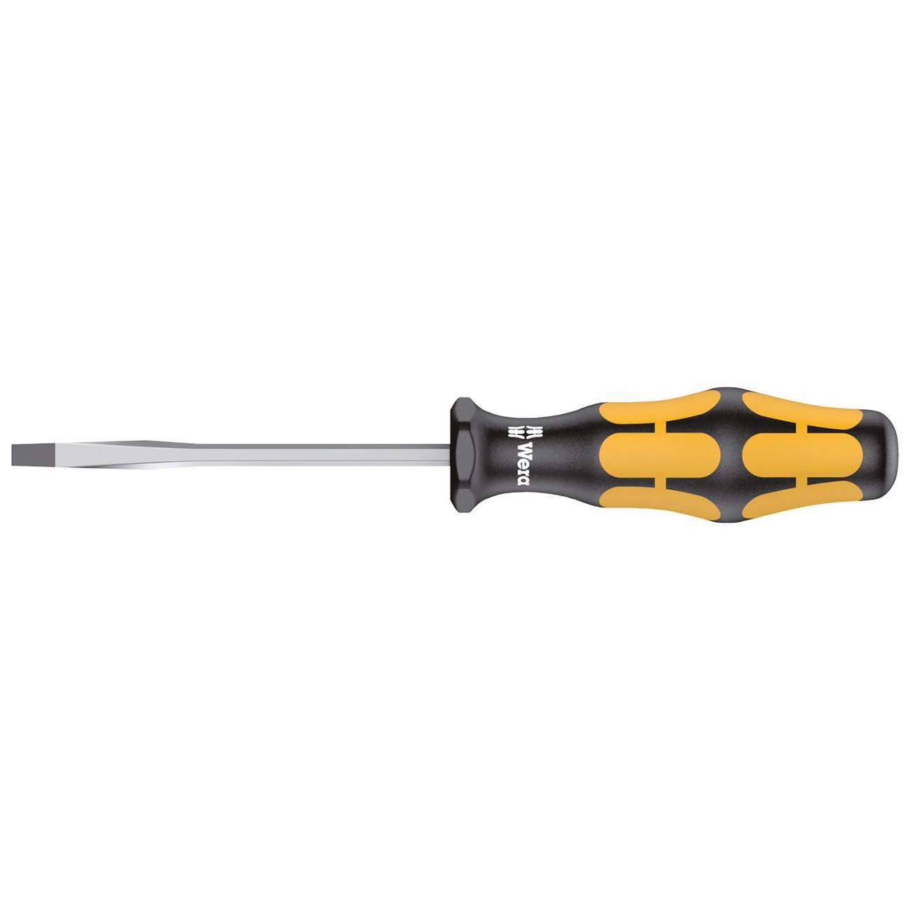 WERA 05018260001 Kraftform Screwdriver: Slotted 3.5mm Head - High quality product image showing WERA 05018260001 Kraftform Screwdriver: Slotted 3.5mm Head details and features