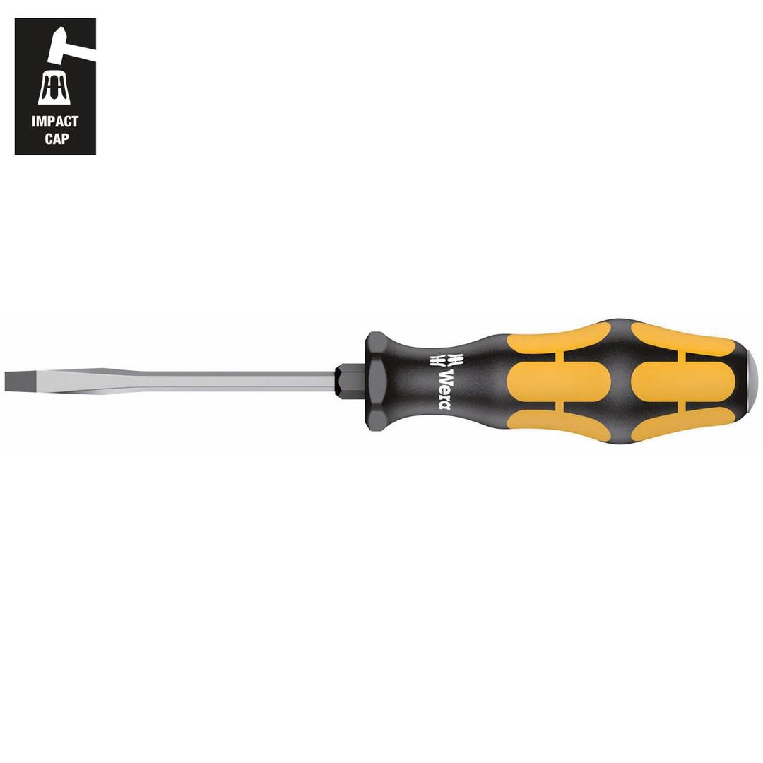 WERA 05018262001 Kraftform Chiseldriver Slotted Screwdriver - 4.5mm Head - The Twister Group Tools product