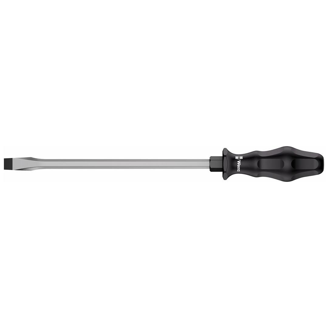 WERA 05018274001 Kraftform Chiseldriver Screwdriver: Slotted 2.5mm Head x 10 INCH Length - The Twister Group Tools product