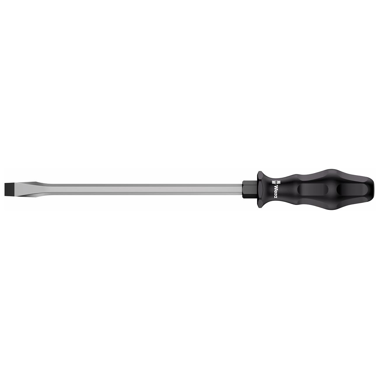 WERA 05018274001 Kraftform Chiseldriver Screwdriver: Slotted 2.5mm Head x 10 INCH Length - High quality product image showing WERA 05018274001 Kraftform Chiseldriver Screwdriver: Slotted 2.5mm Head x 10 INCH Length details and features