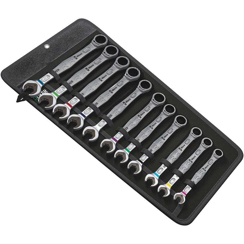 WERA 05020013001 6000 Joker 11 Set 1 Ratcheting combination wrenches set, 11 pieces - The Twister Group Tools product