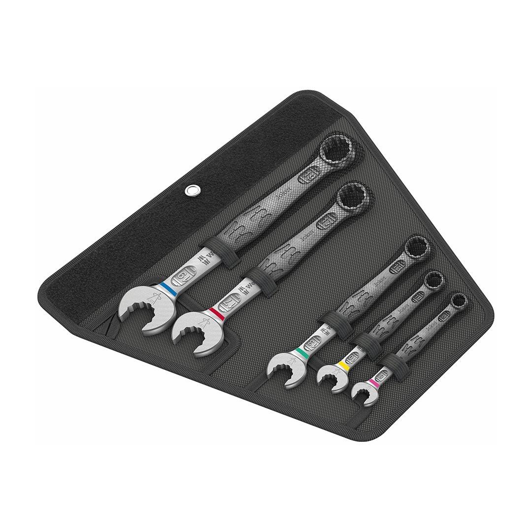WERA 05020230001 Metric Combination Wrench Set (5 Piece Set) - High quality product image showing WERA 05020230001 Metric Combination Wrench Set (5 Piece Set) details and features