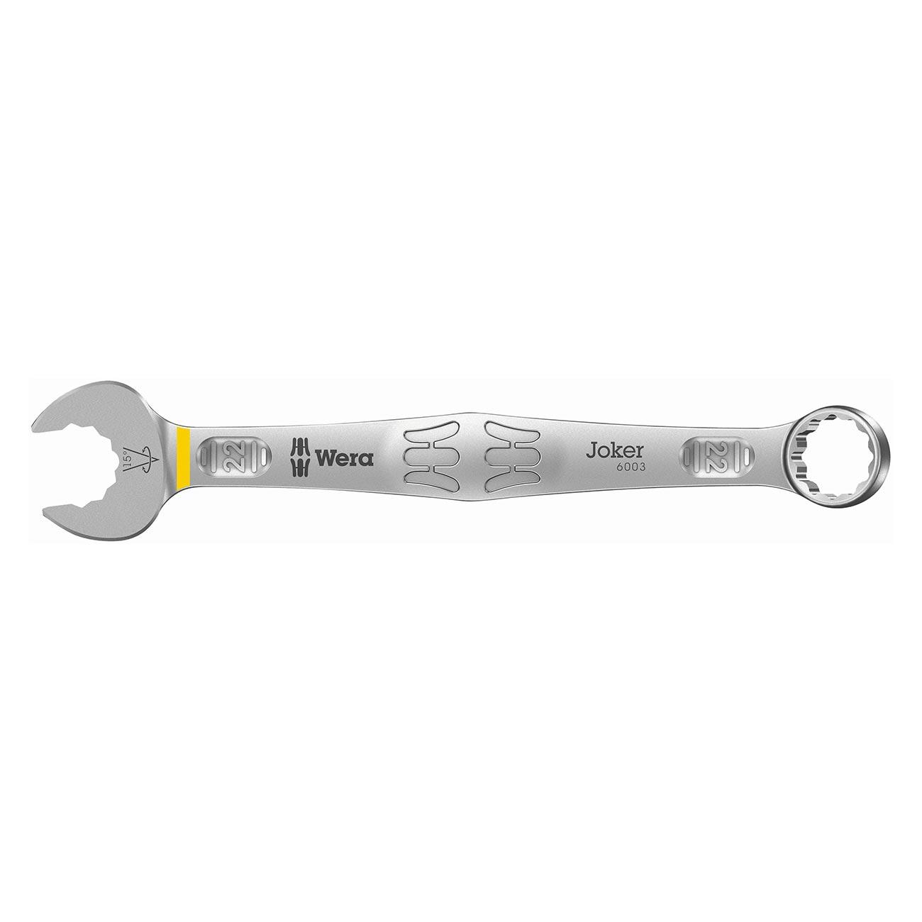 WERA 05020502001 6003 Joker Metric Combination Wrench 22mm - High quality product image showing WERA 05020502001 6003 Joker Metric Combination Wrench 22mm details and features