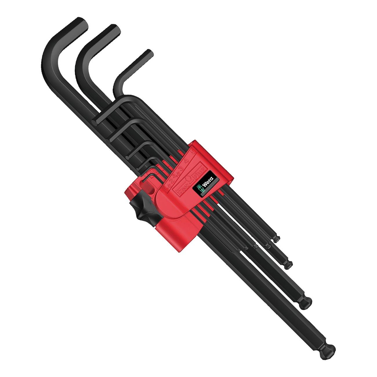 WERA 05022086001 Metric L-Key Hex-Plus Set (9 Piece Set) - High quality product image showing WERA 05022086001 Metric L-Key Hex-Plus Set (9 Piece Set) details and features