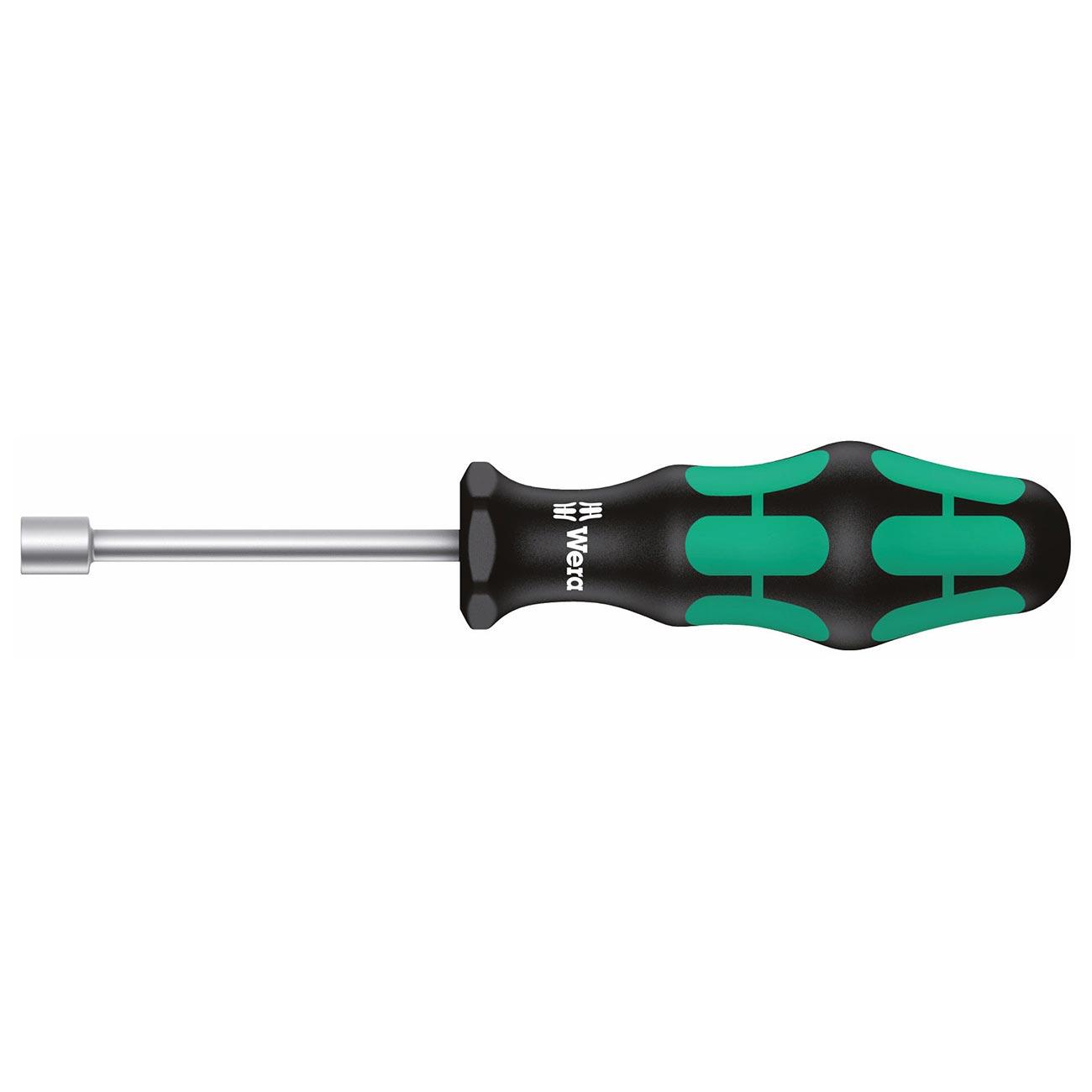 WERA 05029461001 Kraftform Plus Hollow Shaft Metric Nutdriver: 5.5mm x 90mm - High quality product image showing WERA 05029461001 Kraftform Plus Hollow Shaft Metric Nutdriver: 5.5mm x 90mm details and features