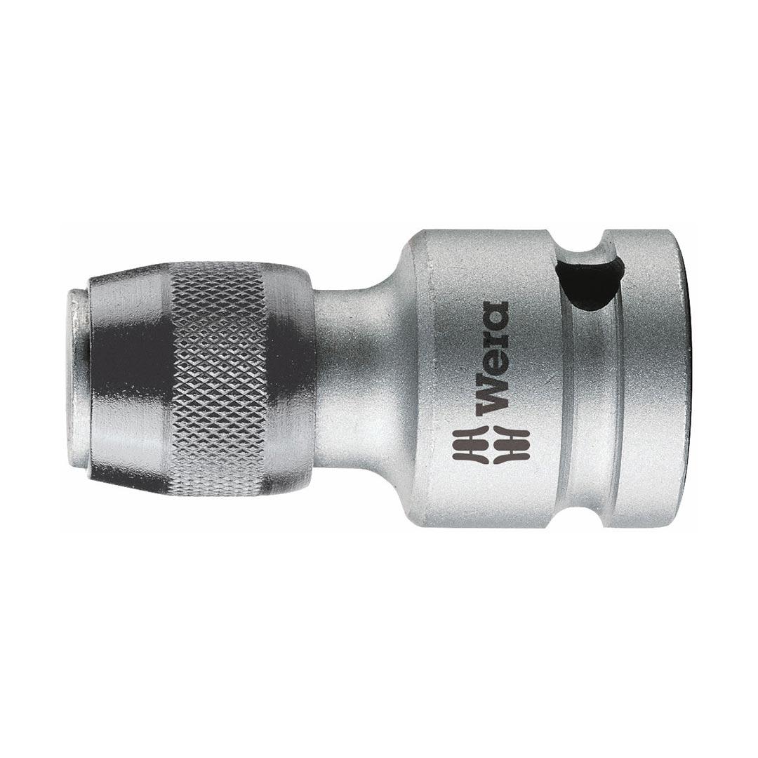 WERA 05042760001 1/2 INCH Drive Hexagon Bit Adapter with Quick-Release Chuck - High quality product image showing WERA 05042760001 1/2 INCH Drive Hexagon Bit Adapter with Quick-Release Chuck details and features