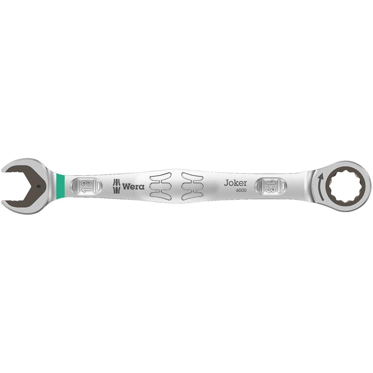 WERA 05073273001 Ratcheting Combination Wrench - 13mm - High quality product image showing WERA 05073273001 Ratcheting Combination Wrench - 13mm details and features