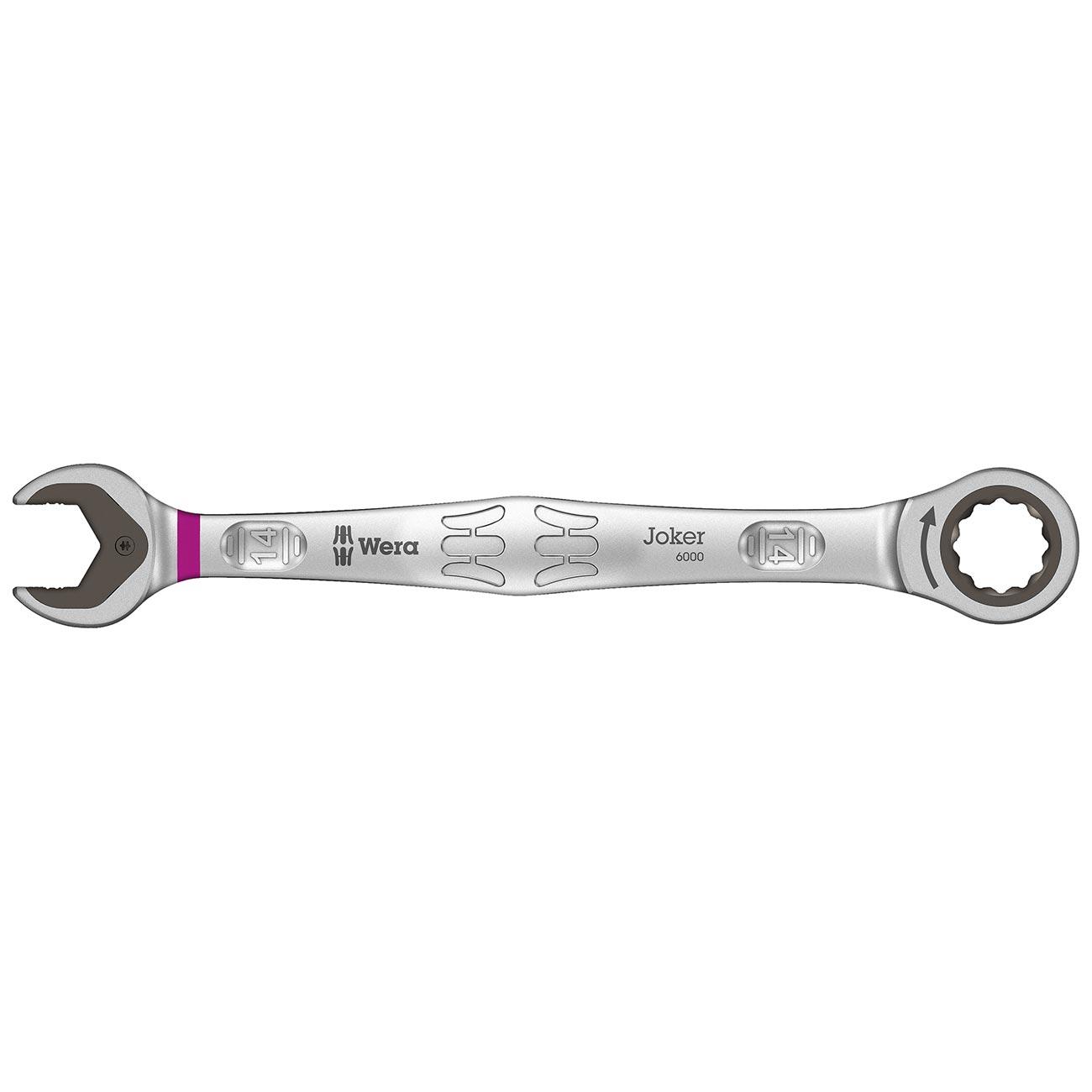 WERA 05073274001 JOKER 14mm Ratcheting Combination Wrench - High quality product image showing WERA 05073274001 JOKER 14mm Ratcheting Combination Wrench details and features