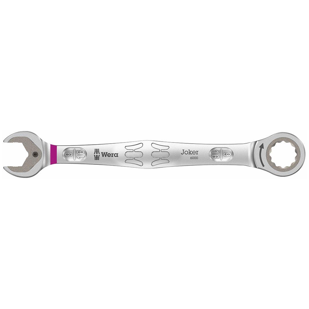 WERA 05073284001 JOKER 9/16 INCH Ratcheting Combination Wrench - The Twister Group Tools product