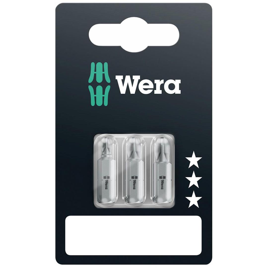 WERA 05073307001 Phillips Screwdriver Bits (3 piece set) - The Twister Group Tools product