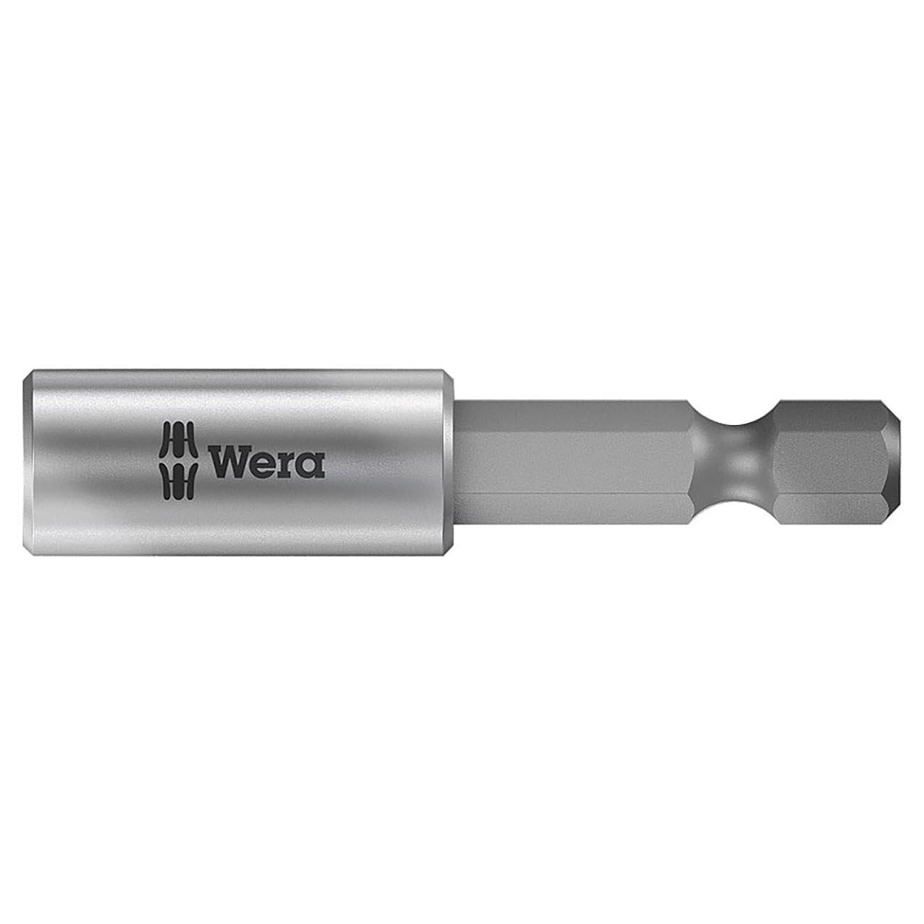WERA 05073357001 Universal Stainless Steel Bit 1/4 INCH Holder (1/4 INCH x 75 mm) - High quality product image showing WERA 05073357001 Universal Stainless Steel Bit 1/4 INCH Holder (1/4 INCH x 75 mm) details and features