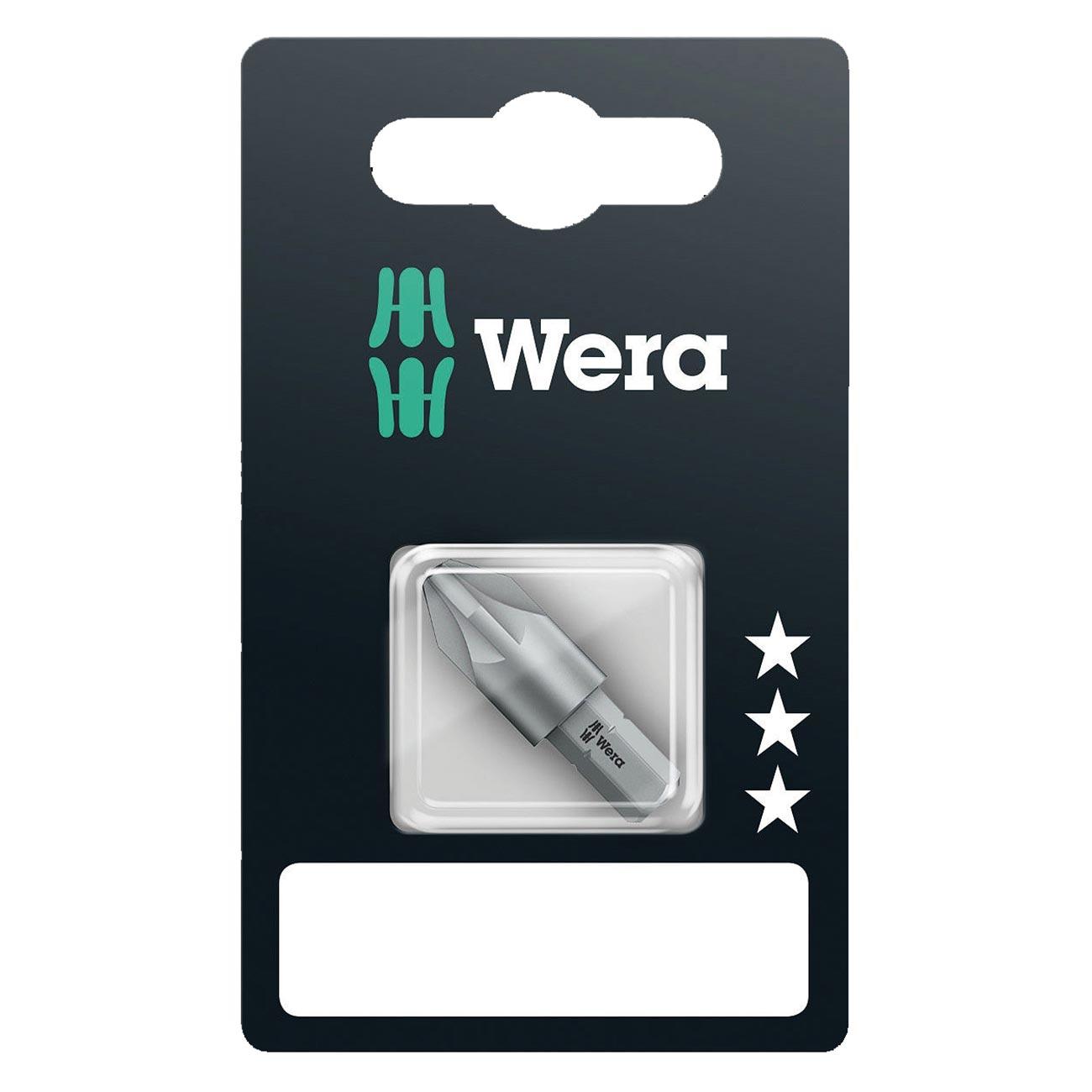 WERA 05073380001 Pozidriv PZ #4 Bit - 1/4 INCH Drive - High quality product image showing WERA 05073380001 Pozidriv PZ #4 Bit - 1/4 INCH Drive details and features