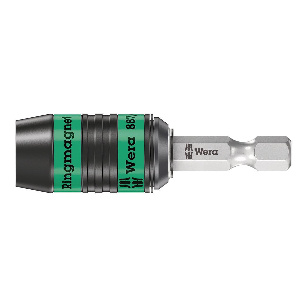 WERA 05073511001 Ringmagnet Rapidaptor Universal Bit Holder - 1/4 INCH Drive - High quality product image showing WERA 05073511001 Ringmagnet Rapidaptor Universal Bit Holder - 1/4 INCH Drive details and features