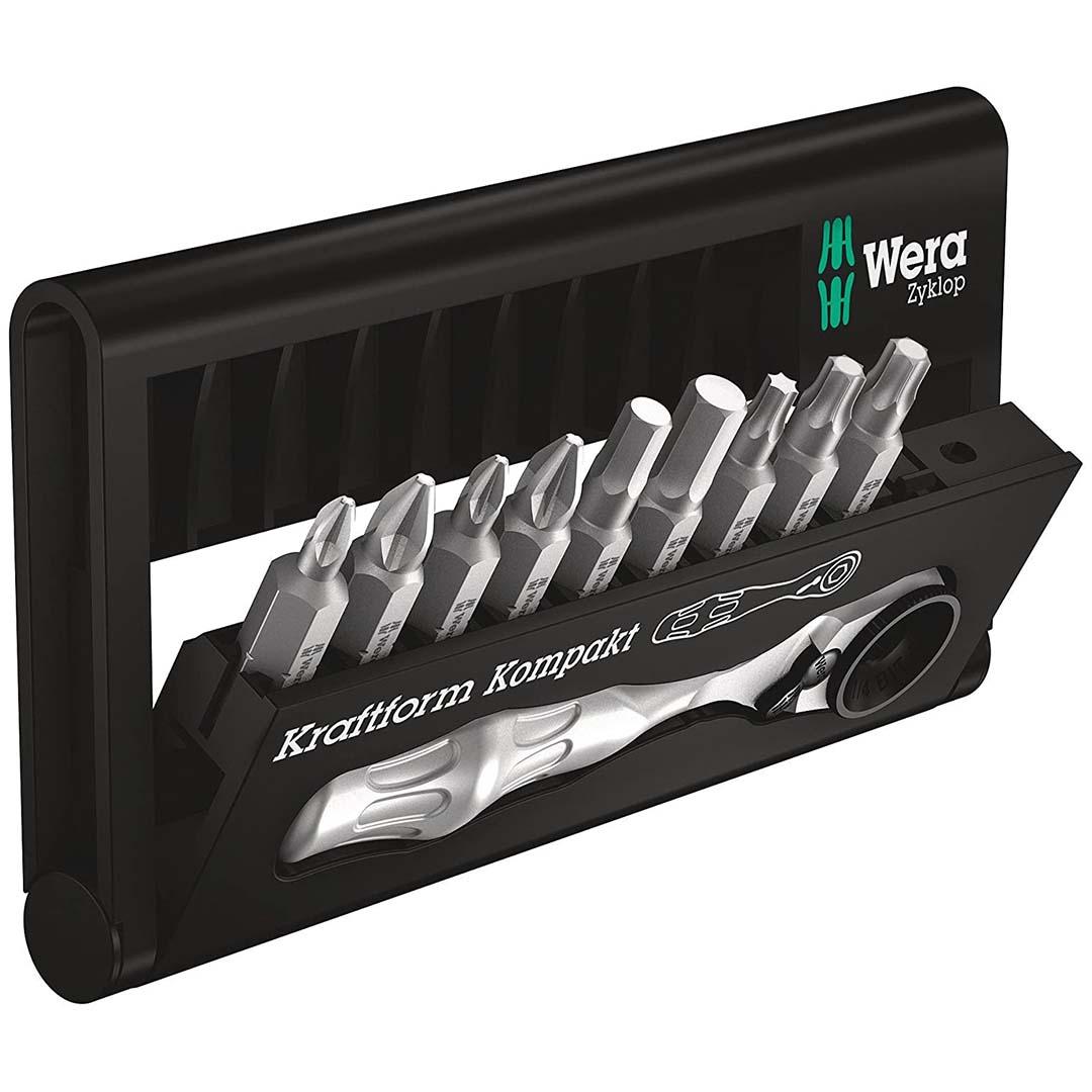WERA 05073645001 Bit Set and Bit Ratchet (10 Pieces) - High quality product image showing WERA 05073645001 Bit Set and Bit Ratchet (10 Pieces) details and features