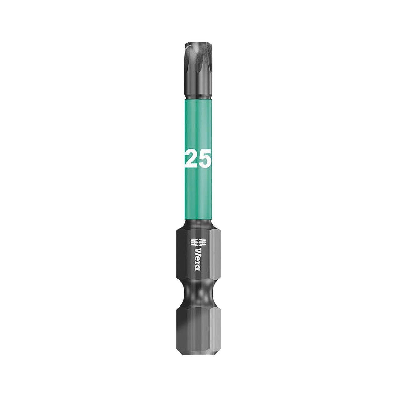 WERA 05073965001 Impaktor Torx TX# 25 x 50 mm Bit - 1/4 INCH Drive - High quality product image showing WERA 05073965001 Impaktor Torx TX# 25 x 50 mm Bit - 1/4 INCH Drive details and features