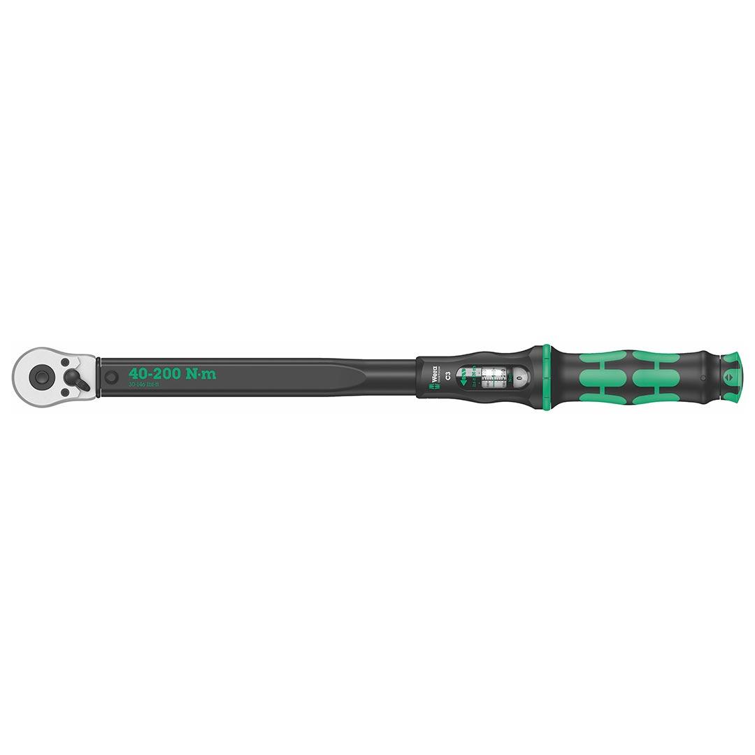 WERA 05075622001 Click-Torque 1/2 INCH Reversible Ratchet Wrench (NM Scale) - The Twister Group Tools product