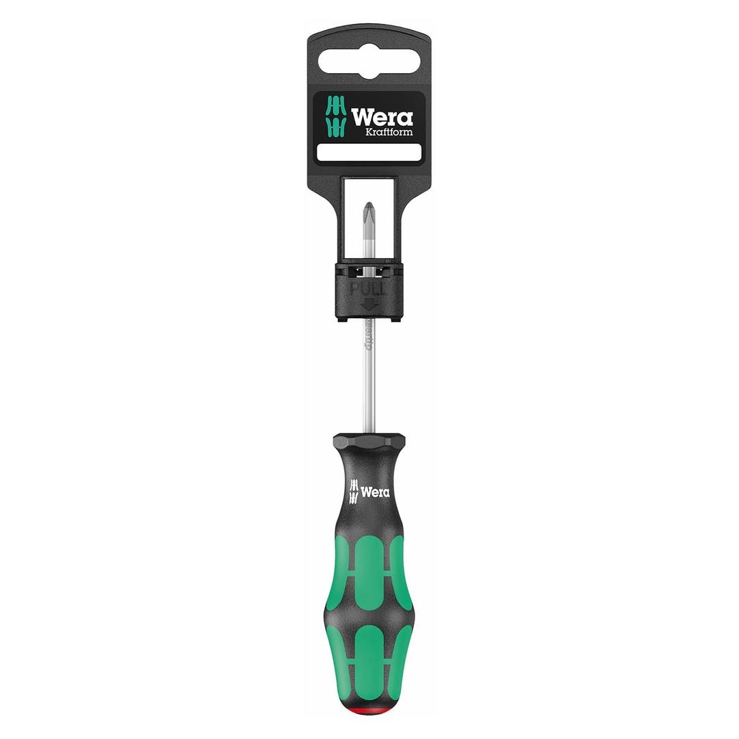 WERA 05100051001 Screwdriver: Phillips PH #1 x 80mm (On Hang-Tag) - The Twister Group Tools product