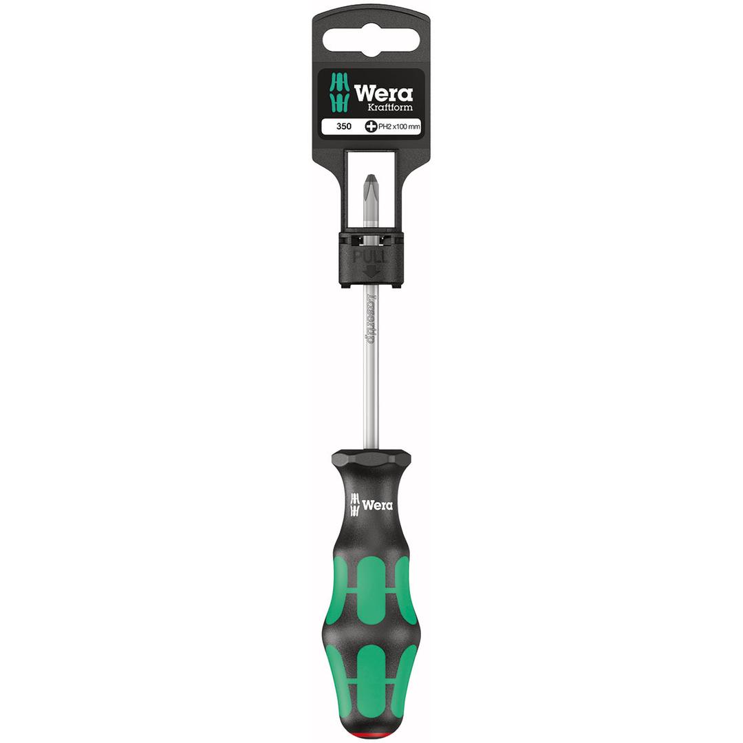 WERA 05100052001 Screwdriver: Phillips PH2 x 100mm - The Twister Group Tools product
