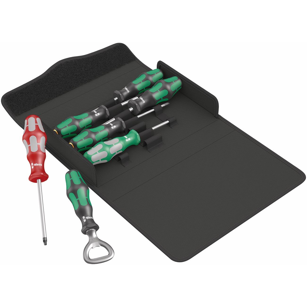WERA 05105626001 Kraftform 300/7 Set 4 Screwdriver Set Kraftform Plus 7 Pieces - High quality product image showing WERA 05105626001 Kraftform 300/7 Set 4 Screwdriver Set Kraftform Plus 7 Pieces details and features