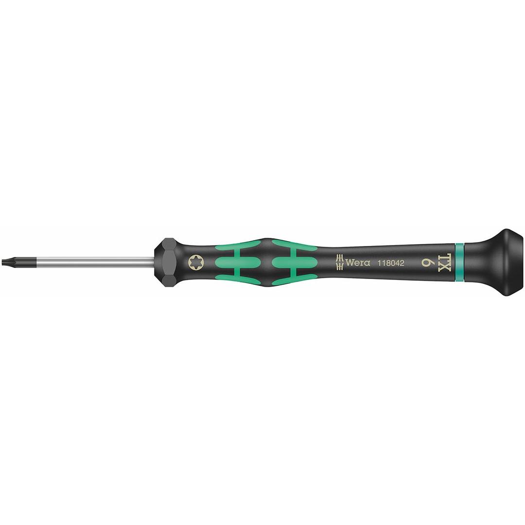 WERA 05118042001 Micro Electronics Precision Torx Screwdriver - TX #6 x 40mm - The Twister Group Tools product