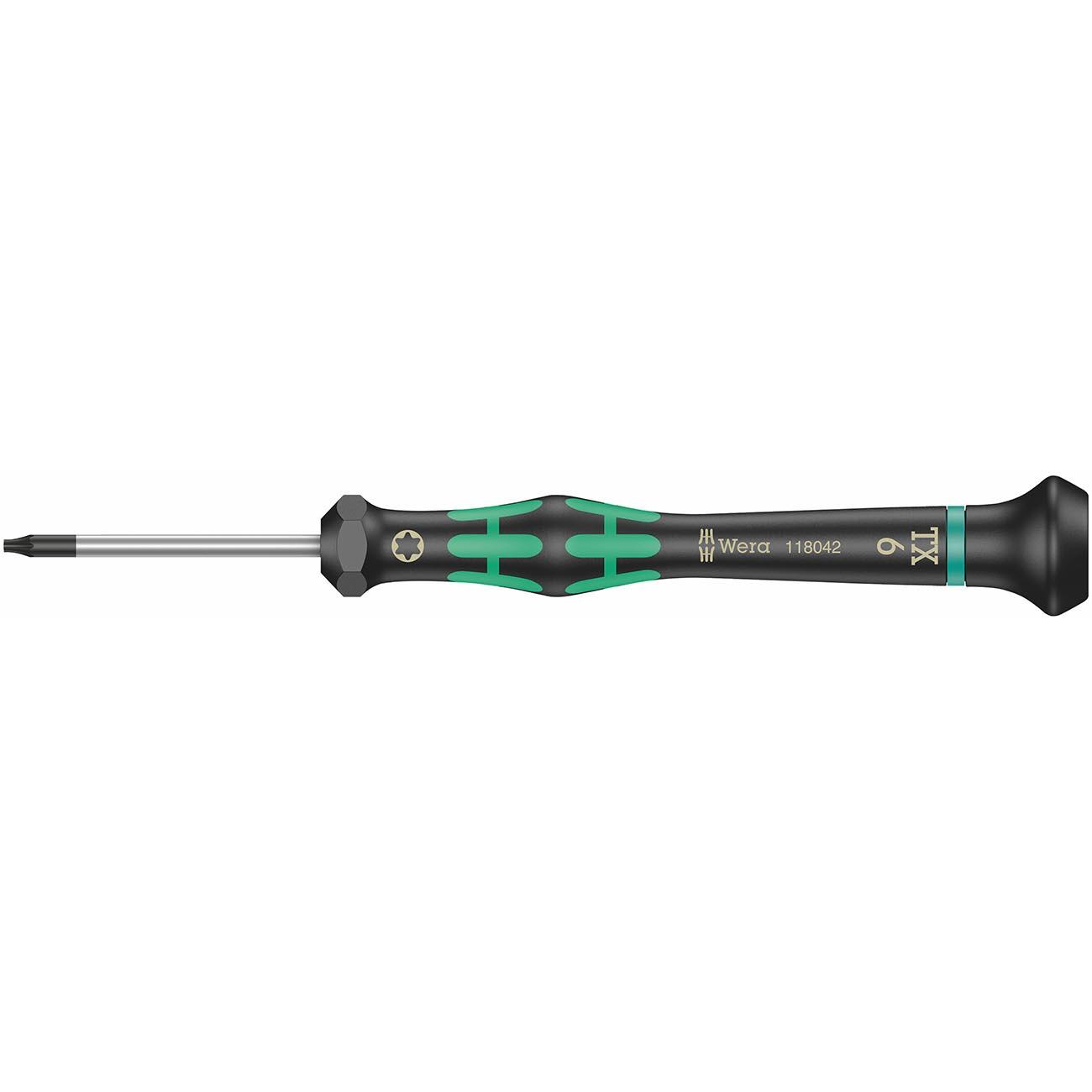 WERA 05118042001 Micro Electronics Precision Torx Screwdriver - TX #6 x 40mm - High quality product image showing WERA 05118042001 Micro Electronics Precision Torx Screwdriver - TX #6 x 40mm details and features