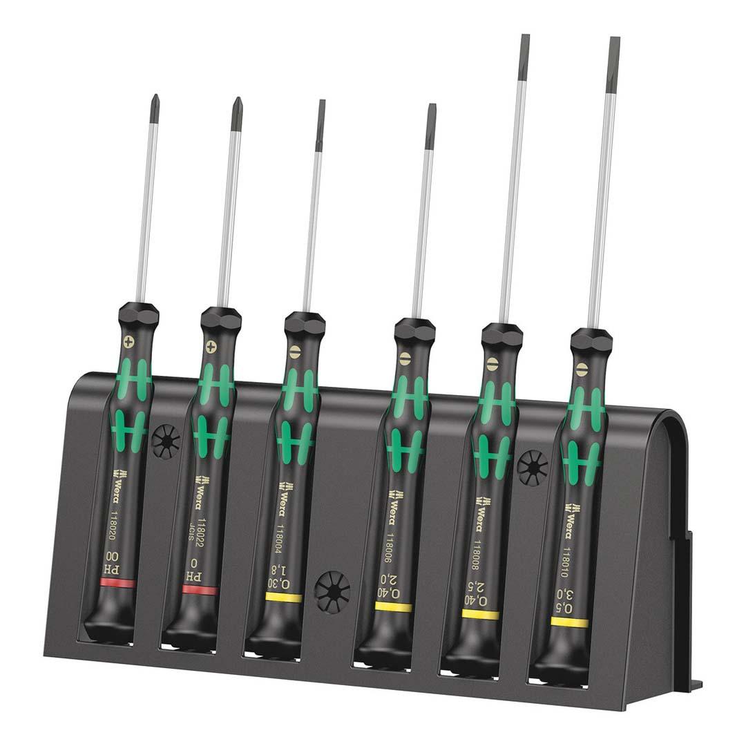 WERA 05118150001 Micro Screwdriver Set (6-Piece Set) - High quality product image showing WERA 05118150001 Micro Screwdriver Set (6-Piece Set) details and features