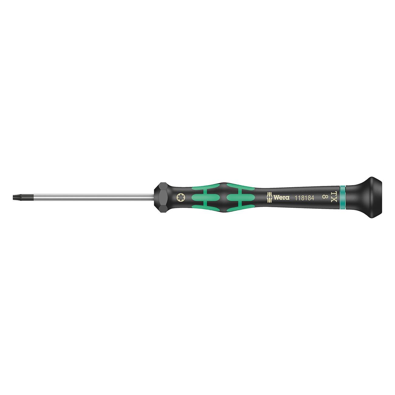 WERA 05118184001 Micro Electronics Precision TORX Screwdriver - TX #8 - High quality product image showing WERA 05118184001 Micro Electronics Precision TORX Screwdriver - TX #8 details and features