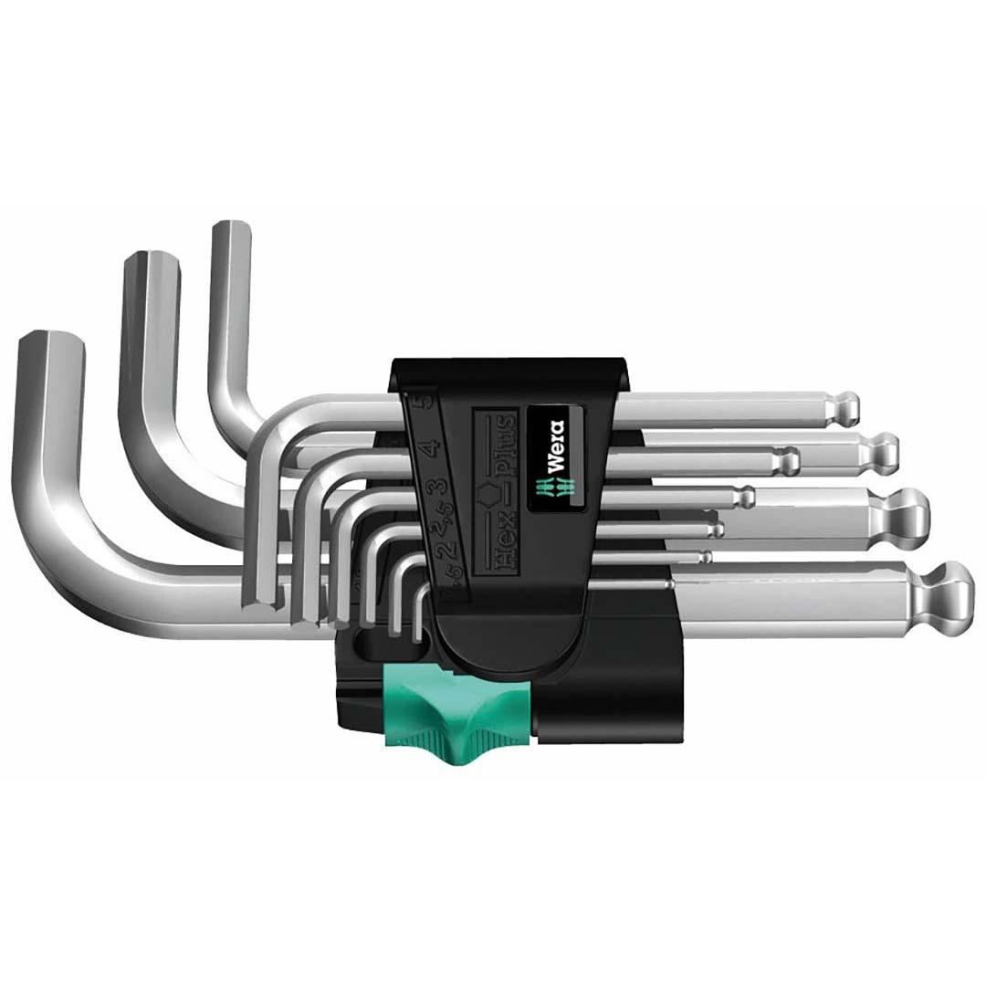 WERA 05133163001 950 PKS/9 SM N HEX KEY SET - The Twister Group Tools product