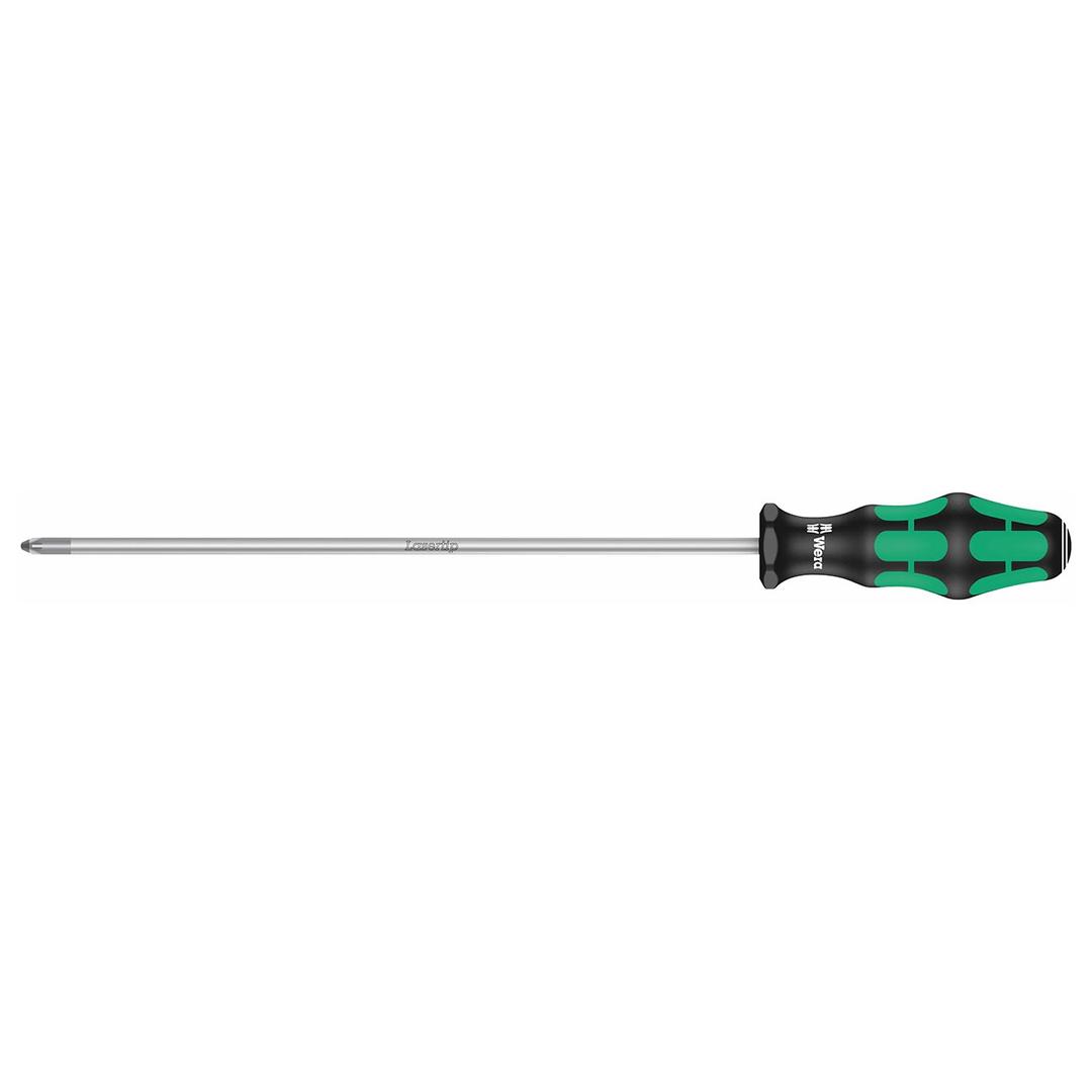 WERA 05347743001 Screwdriver: Pozidriv PZ# 2 x 250mm with Laser Tip - The Twister Group Tools product