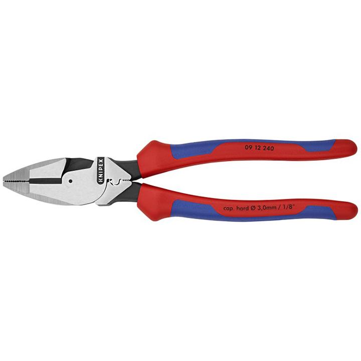 KNIPEX 0912240 High Leverage Linemans Pliers (9-1/2 INCH)