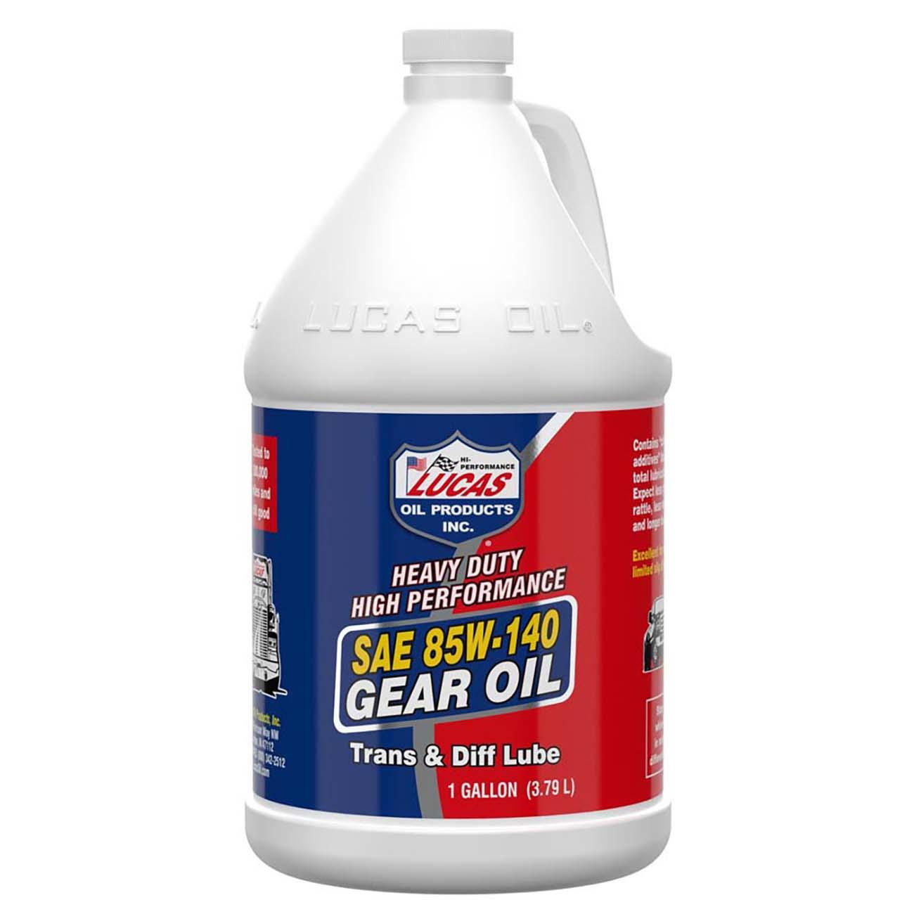 LUCAS OIL 10045 SAE 85W-140 Plus H/D Gear Oil 1 Gallon - High quality product image showing LUCAS OIL 10045 SAE 85W-140 Plus H/D Gear Oil 1 Gallon details and features