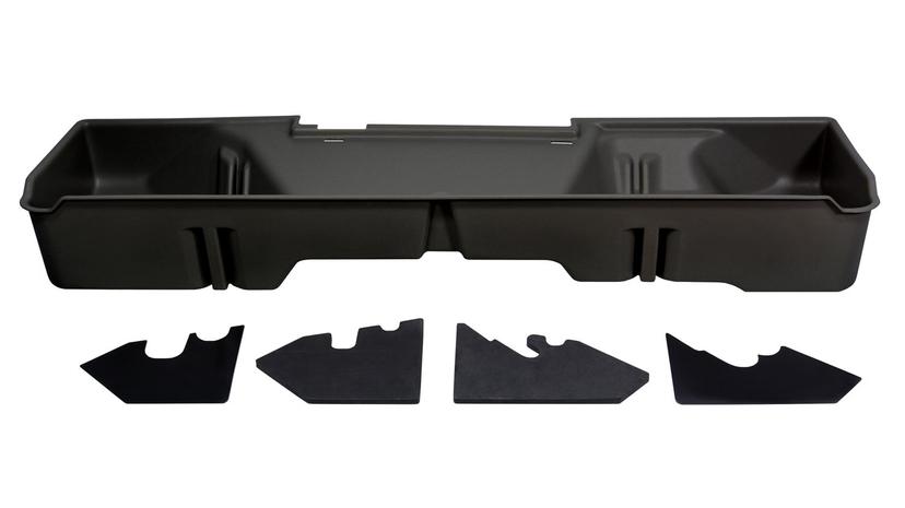 DU-HA 10045 Underseat Storage Gun Case 07-13 GMC & Chevy Ext. Cab Dark Gray