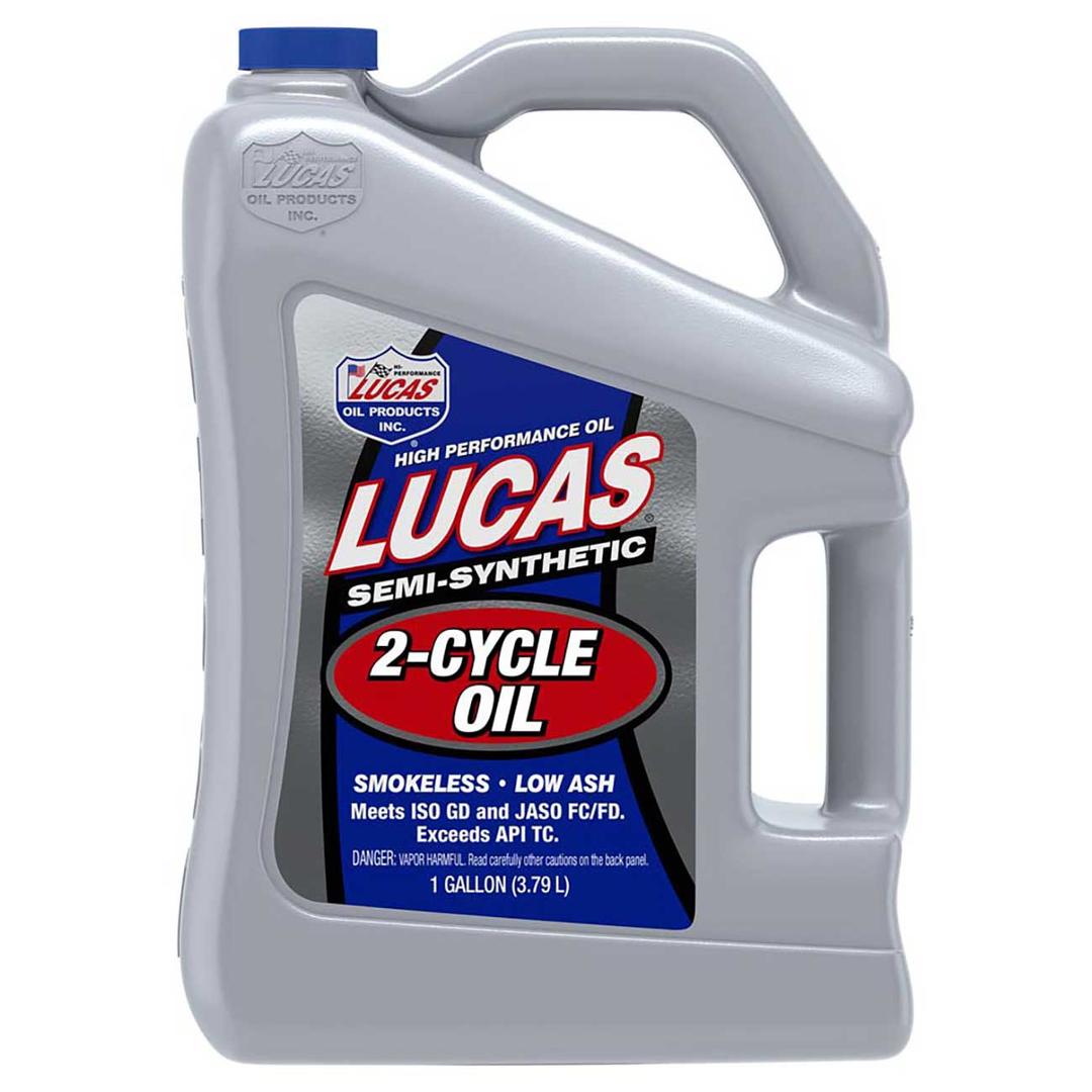 LUCAS OIL 10115 Semi-Synthetic 2-Cycle Oil 1 Gallon - The Twister Group Tools product