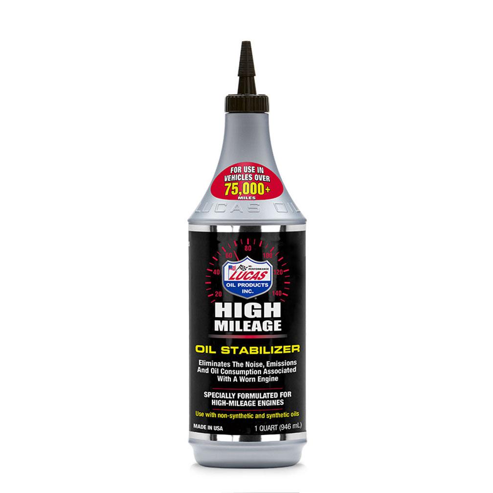 LUCAS OIL 10118 High Mileage Oil Stabilizer 1 Quart - High quality product image showing LUCAS OIL 10118 High Mileage Oil Stabilizer 1 Quart details and features