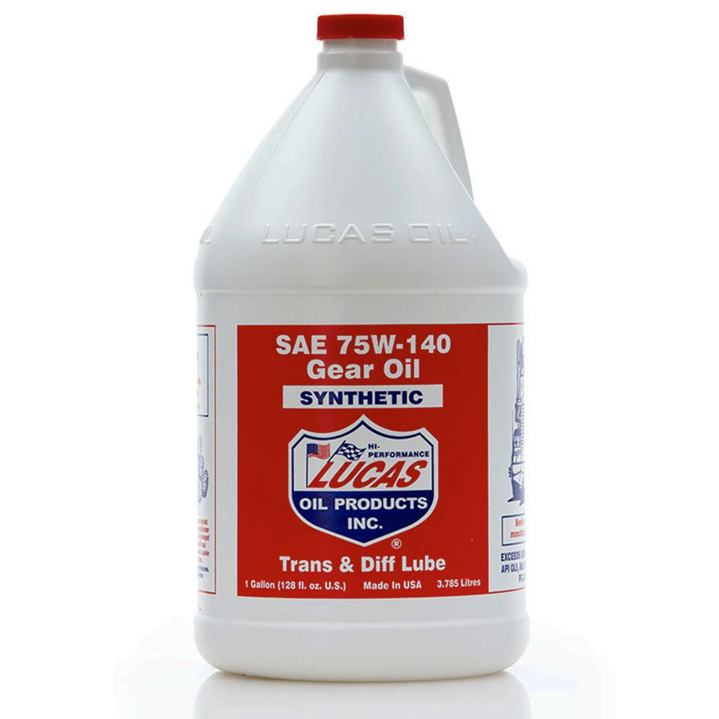 LUCAS OIL 10122 Synthetic SAE 75W 140 Trans Diff Lube 1 Gallon - The Twister Group Tools product