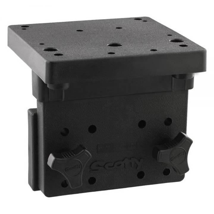 SCOTTY 1025 Right Angle Side Gunnel Mount - High quality product image showing SCOTTY 1025 Right Angle Side Gunnel Mount details and features