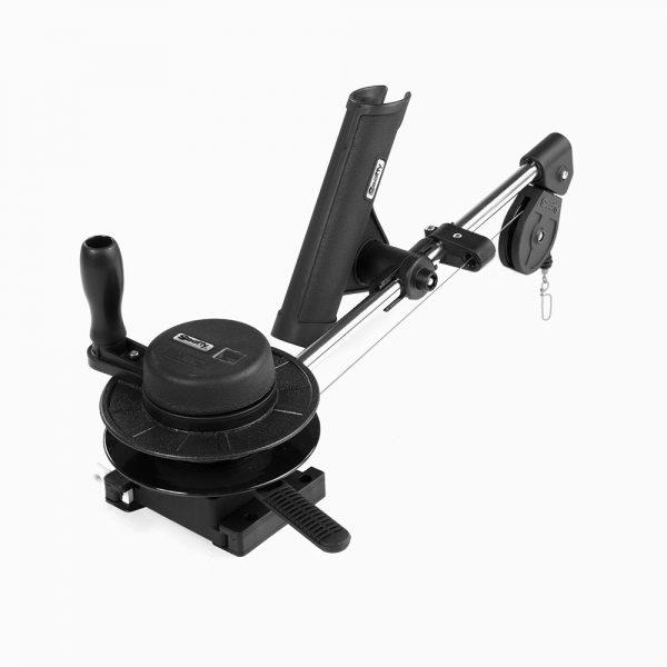 SCOTTY 1050 Depthmaster Manual Downrigger with Rod Holder - Black - High quality product image showing SCOTTY 1050 Depthmaster Manual Downrigger with Rod Holder - Black details and features